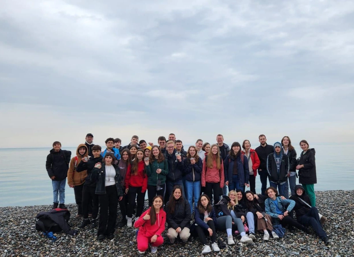 Georgië groepsfoto Erasmus 2023